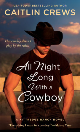 Hooked By That Book Review for All Night Long With a Cowboy by Caitlin Crews