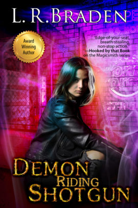 Hooked By That Book Review for Demon Riding Shotgun by LR Braden