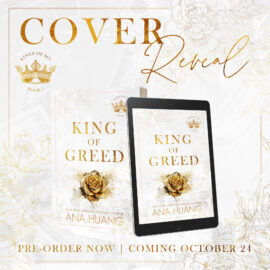 King of Greed by Ana Huang Cover Reveal on Hooked By That Book