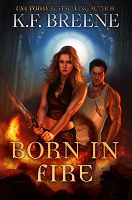 Born in Fire by K.F. Breene on Hooked By That Book