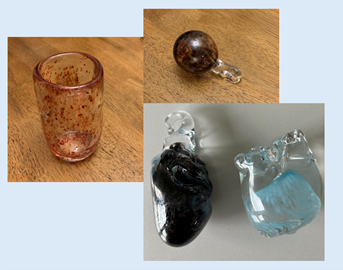 Glass blowing creations 2024 on Hooked By That Book