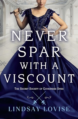 Never Spar With a Viscount by Lindsay Lovise on Hooked By That Book
