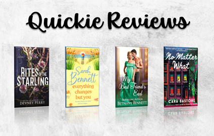 Quickie Reviews April 23, 2026 on Hooked By That Book